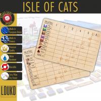 Image de L'île Des Chats - Feuille De Score Réinscriptible