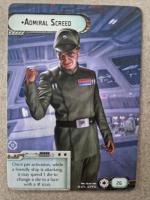 Image de Star Wars Armada - Carte Admiral Screed