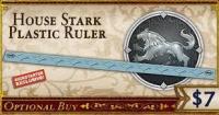 Image de Le Trône De Fer - Le Jeu De Figurines - House Stark Plastic Ruler