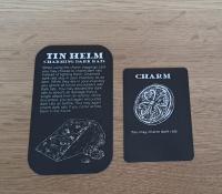 Image de Tin Helm - Promo Card - Charm/cutlass