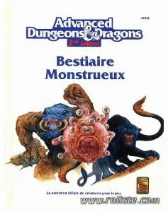 Image de Ad&d 2ème édition - Bestiaire Monstrueux