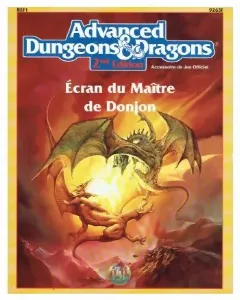 Image de Ad&d - Advanced Dungeons And Dragons - Ref1 - Dungeon Master's Screen