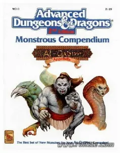 Image de Ad&d - Al Qadim - Mc13 - Monstrous Compendium : Al-qadim Appendix