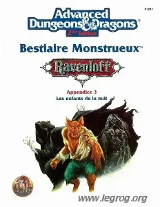 Image de Ad&d - Ravenloft - Bestiaire Monstrueux Appendice 3 : Les Enfants De La Nuit