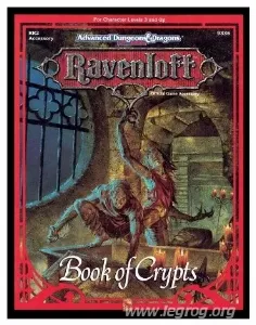 Image de Ad&d : Ravenloft - Rr2 Book Of Crypts