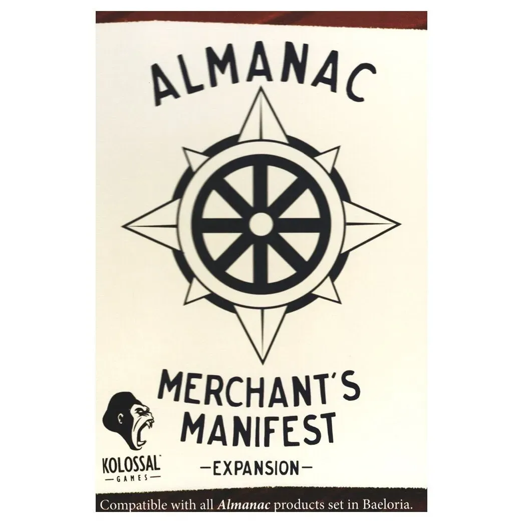 Image de Almanac - The Dragon Road : Merchant's Manifest