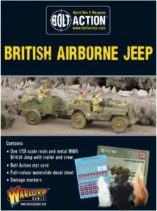 Image de Bolt Action - British Airborne Jeep & Trailer