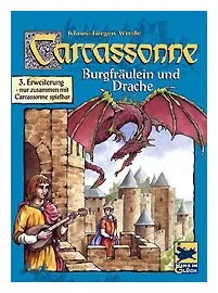 Image de Carcassonne - Burgfräulein & Drache