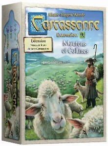 Image de Carcassonne - Moutons Et Collines Extension 9.