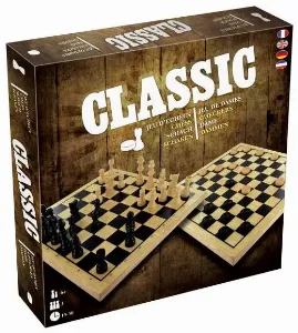 Image de Classic Jeu D'échecs Jeu De Dames