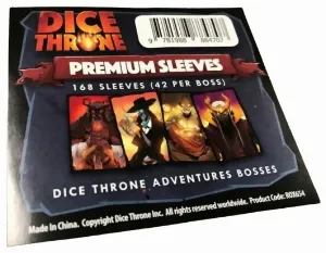 Image de Dice Throne Adventures - Premium Sleeves Dice Thrones Adventures Bosses