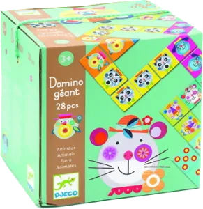 Image de Domino Géant -  Animaux 28 Pcs