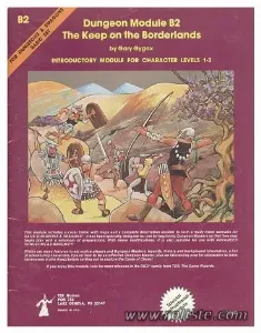 Image de Dungeons And Dragons - B2 - The Keep On The Borderlands