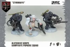 Image de Dust Tactics - Blutkreuz Korps Kampfaffe Pioniere Squad - 