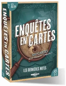 Image de Enquêtes En Cartes - Les Dernières Notes