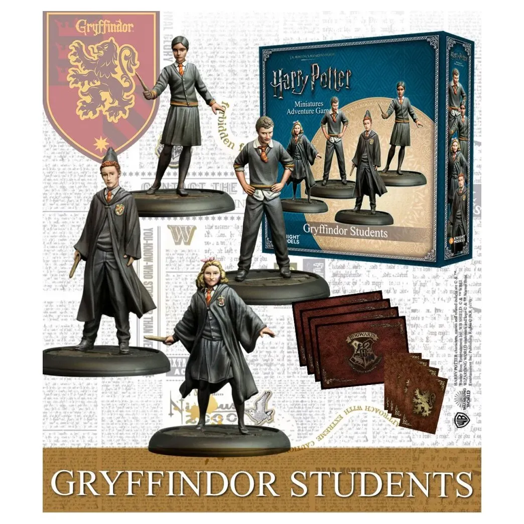 Image de Harry Potter - Gryffindor Students Miniatures Adventure Game