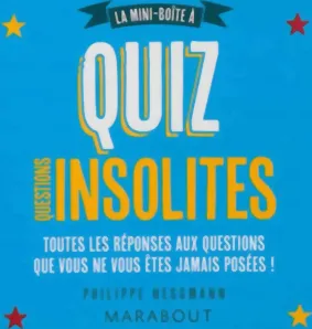 Image de La Mini-boîte à Quiz - Questions Insolites