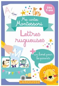 Image de Lettres Rugueuses Mes Cartes Montessori