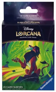 Image de Lorcana - 65 Card Sleeves - Scar La Mer Azurite