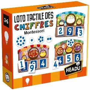 Image de Loto Tactile Des Chiffres Montessori