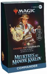 Image de Magic -  Deck Commander - Chasse Aux Coupables Meurtres Au Manoir Karlov