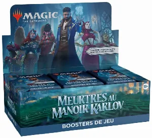 Image de Magic - Display Boosters De Jeu - Meurtres Au Manoir De Karlov