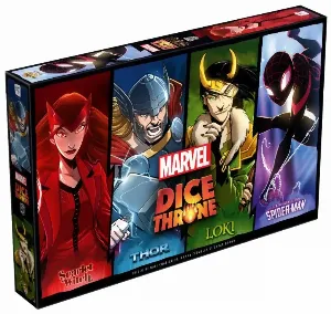 Image de Marvel Dice Throne - Scarlet Witch / Thor / Loki / Spider-man