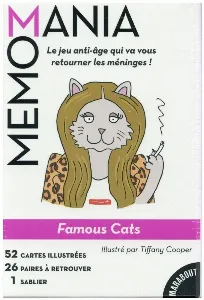 Image de Mémo Mania - Famous Cats