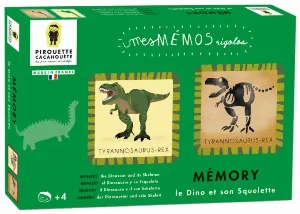 Image de Mémory - Le Dino Et Son Squelette