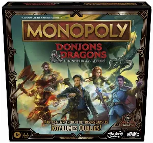 Image de Monopoly - Donjons & Dragons - L'honneur Des Voleurs Partez à La Recherche De Trésors Dans Les Royaumes Oubliés !