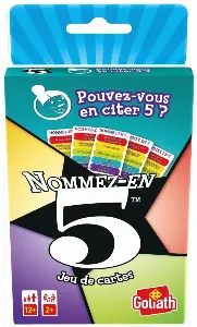 Image de Nommez-en 5 Jeu De Cartes