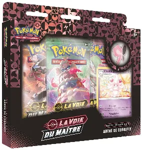 Image de Pokémon Jcc - Coffret Collection Avec Pin's - Arène De Corrifey La Voie Du Maître