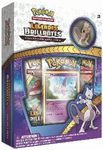 Image de Pokémon Jcc - Collection Avec Pin's Légendes Brillantes - Mewtwo