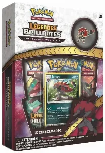 Image de Pokémon Jcc - Collection Avec Pin's Légendes Brillantes - Zoroark