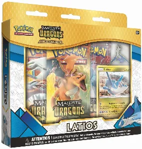 Image de Pokémon Jcc - Collection Avec Pin's Majesté Des Dragons - Latios