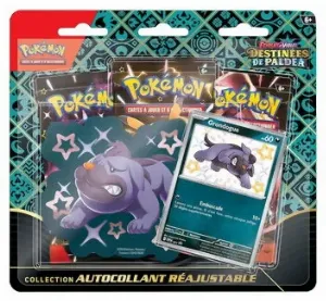 Image de Pokémon Jcc - Collection  - Grondogue Destinées De Paldéa - Autocollant Réajustable