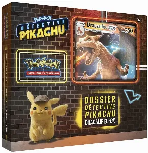 Image de Pokémon Jcc - Dracaufeu-gx Dossier Détective Pikachu