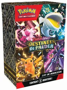 Image de Pokémon Jcc - Lot De Boosters - Destinées De Paldéa