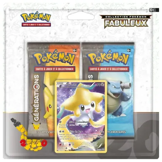 Image de Pokémon Jcc - Pack De 2 Boosters Fabuleux - Jirachi