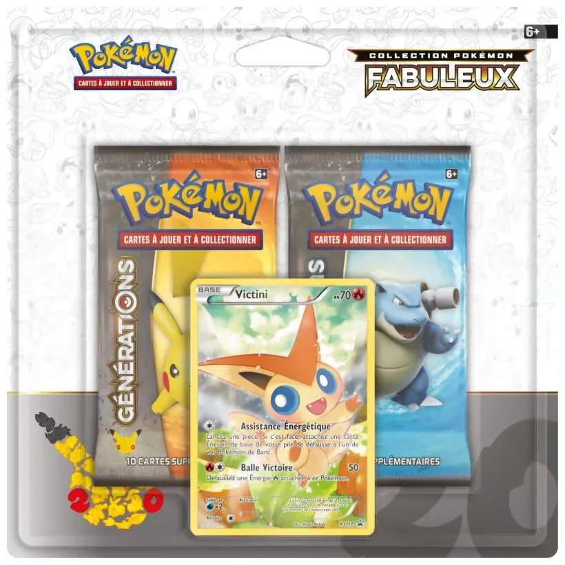 Image de Pokémon Jcc - Pack De 2 Boosters Fabuleux - Victini