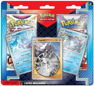 Image de Pokémon Jcc - Pack De 2 Boosters - Gigansel & Glaivodo & Superdofin Avril 2024 - Origine Perdue / Évolutions à Paldéa