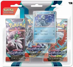 Image de Pokémon Jcc - Pack De 3 Boosters - Cryodo Faille Paradoxe