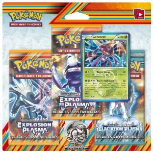 Image de Pokémon Jcc - Pack De 3 Boosters Explosion Plasma