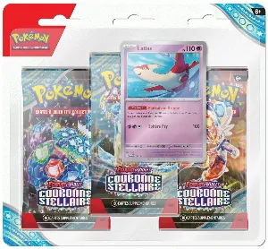 Image de Pokémon Jcc - Pack De 3 Boosters - Latias Couronne Stellaire