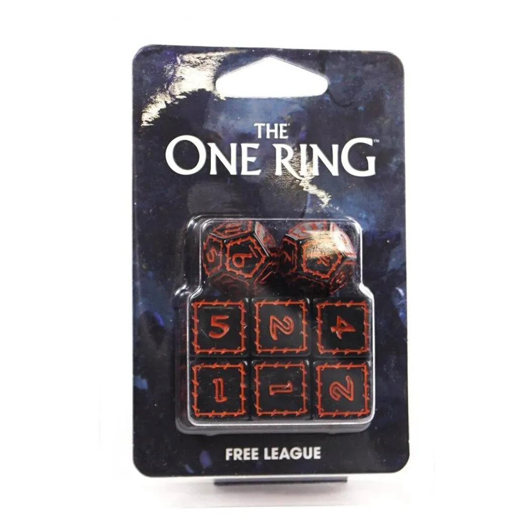 Image de The One Ring - Black Dice Set