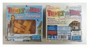 Image de Ticket To Ride - San Francisco - Custom Cable Cars Set