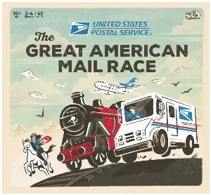 Image de United States Postal Service - The Great American Mail Race