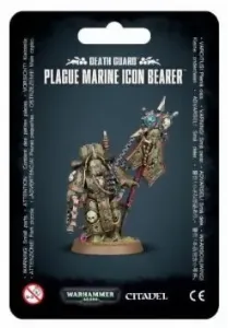 Image de Warhammer 40,000 - Plague Marine Icon Bearer Death Guard