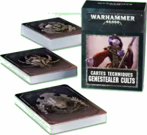 Image de Warhammer 40k - Cartes Techniques Genestealer Cults