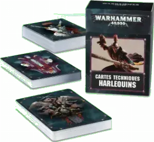 Image de Warhammer 40k - Cartes Techniques Harlequins